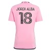 Oficiální Fotbalový Dres Inter Miami CF Jordi Alba Ramos 18 Domácí 2024-25 pro Muži